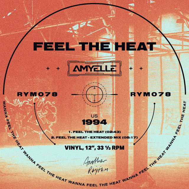 постер песни AmyElle - Feel The Heat