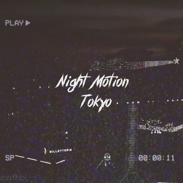 постер песни Night Motion - Tokyo