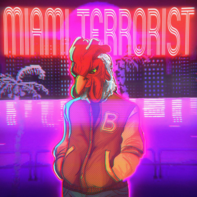 постер песни ICEKILLER - MIAMI TERRORIST