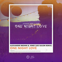 постер песни Alexander Brown, JFMee - One Night Love