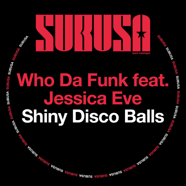 постер песни Who da Funk - Shiny Disco Balls